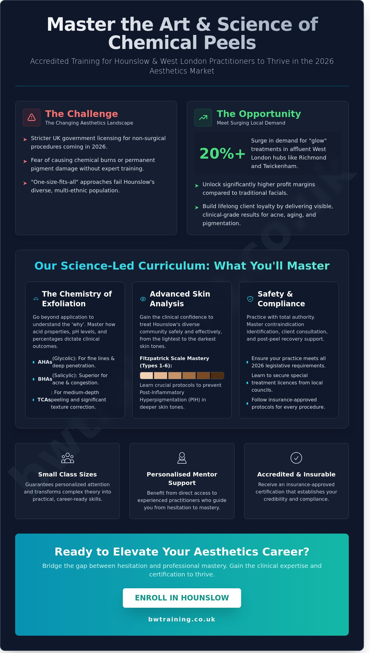 Accredited Chemical Peel Training in Hounslow: Master Skin Rejuvenation in 2026