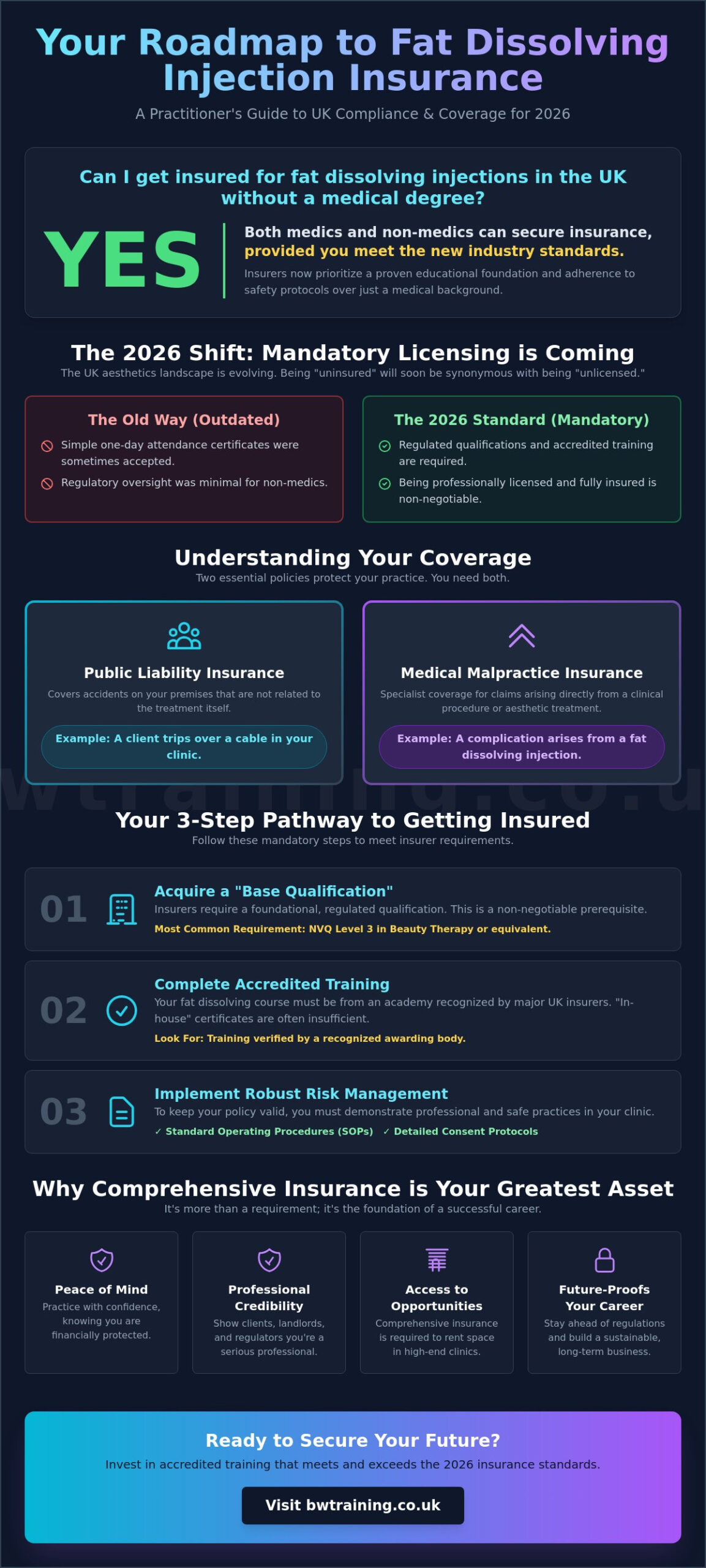 Can I Get Insured for Fat Dissolving Injections in the UK? Your 2026 Guide